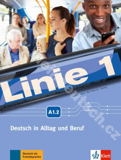 Linie 1 A1.2 -2. půldíl učebnice a pracovního sešitu němčiny vč. DVD-ROMu