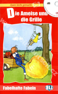 Die Ameise und die Grille - zjednodušená četba v němčině vč. CD pro děti
