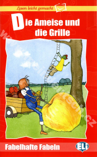Die Ameise und die Grille - zjednodušená četba v němčině pro děti