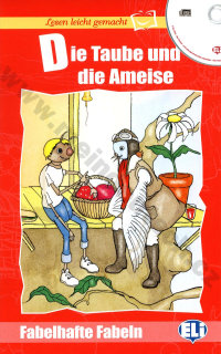 Die Taube und die Ameise - zjednodušená četba v němčině vč. CD pro děti