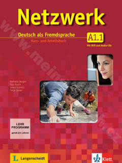 Netzwerk A1.1 - kombinovaná učebnice němčiny a prac. sešit vč. 2 audio-CD a DVD