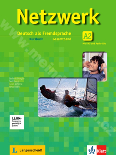 Netzwerk A2 - učebnice němčiny vč. 2 audio-CD a DVD