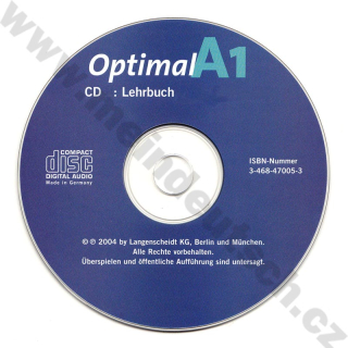 Optimal A1 - audio-CD k učebnici (1. díl)