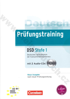 Prüfungstraining DSD Stufe 1 - cvičebnice k německému certifikátu + 2 CD
