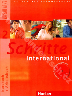 Schritte international 2 - učebnice němčiny a pracovní sešit s audio-CD k PS