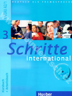 Schritte international 3 - učebnice němčiny a pracovní sešit s audio-CD k PS