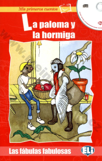 La paloma y la hormiga - zjednodušená četba ve španělštině vč. CD pro děti