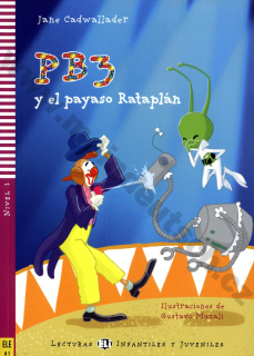PB3 y el payaso Rataplán - zjednodušená četba ve španělštině A1 vč. CD