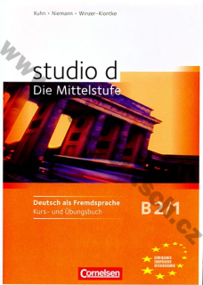 studio d: Die Mittelstufe B2/1 – učebnice němčiny a pracovní sešit vč. audio-CD