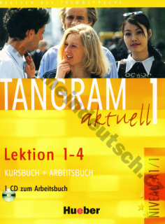 Tangram aktuell 1 (lekce 1-4) - učebnice němčiny a pracovní sešit s audio-CD