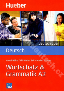 Wortschatz + Grammatik A2, řada Deutsch üben - cvičebnice němčiny