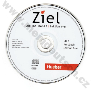 Ziel B2/1 – 2 audio-CD k 1. půldílu B2 (lekce 1-8)