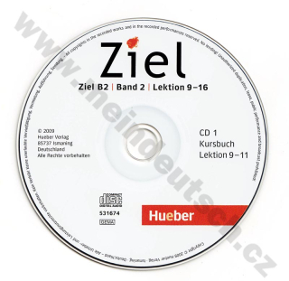 Ziel B2/2 – 2 audio-CD k 2. půldílu B2 (lekce 9-16)