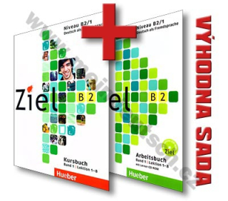 Ziel B2/1 – paket učebnice a pracovní sešit vč. vloženého CD-ROM (lekce 1-8)