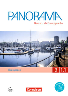 Panorama B1.1 Arbeitsbuch - půldíl pracovního sešitu němčiny + CD