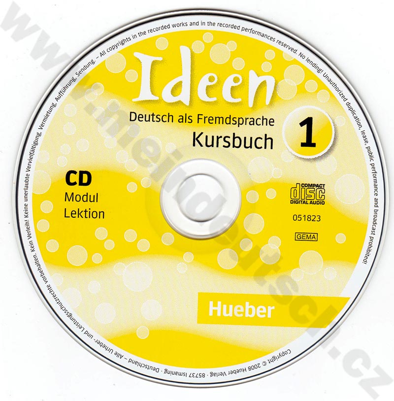Ideen 1 – 3 audio-CD k 1. dílu učebnice 