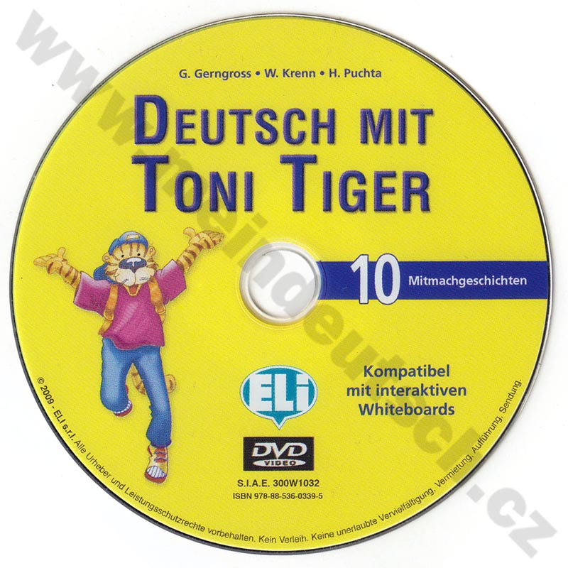 Ja klar! Deutsch mit Toni Tiger - DVD k učebnicové řadě