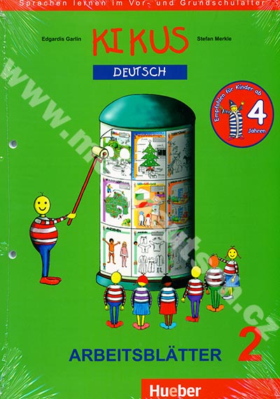 Kikus - Arbeitsblätter 2 - pracovní listy 2 pro věk 4-7 let