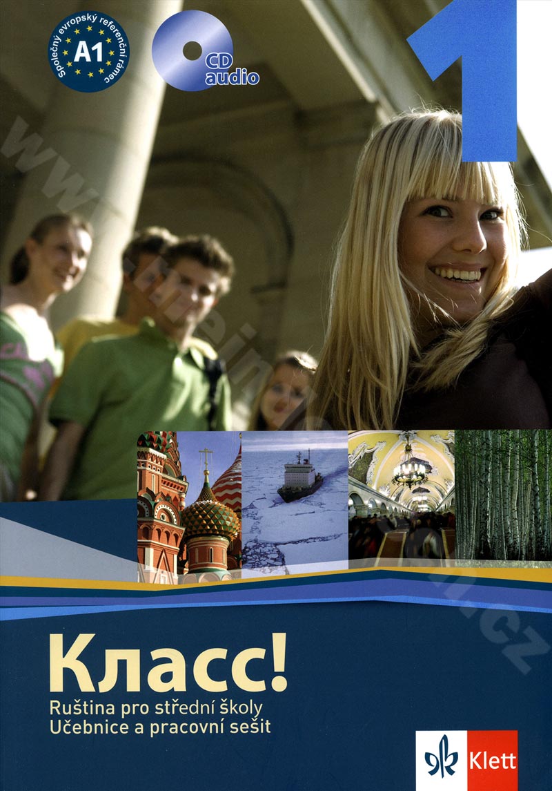 Klass! 1 - učebnice a pracovní sešit ruštiny vč. 2 CD (CZ verze)