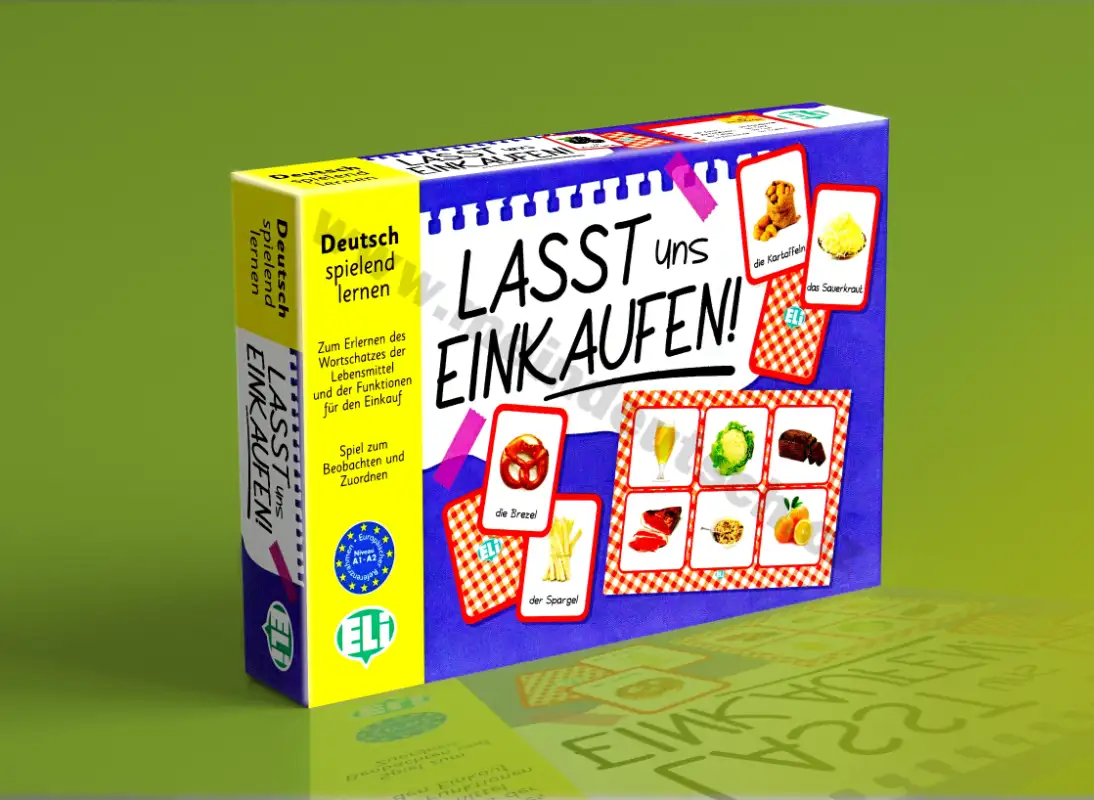 Lasst uns einkaufen! - didaktická hra do výuky němčiny