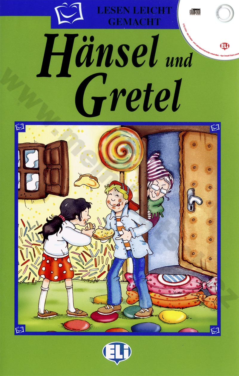 Hänsel und Gretel - zjednodušená četba vč. CD v němčině pro děti 