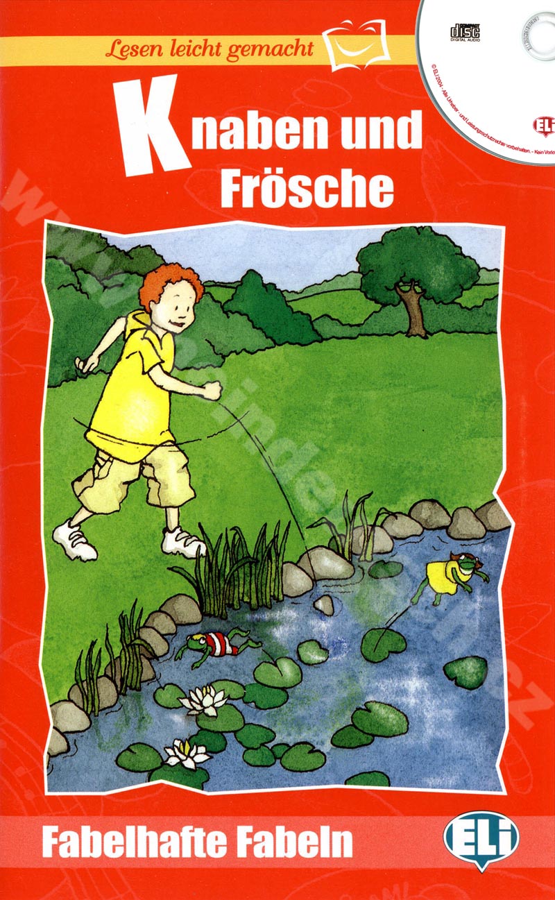 Knaben und Frösche - zjednodušená četba v němčině vč. CD pro děti