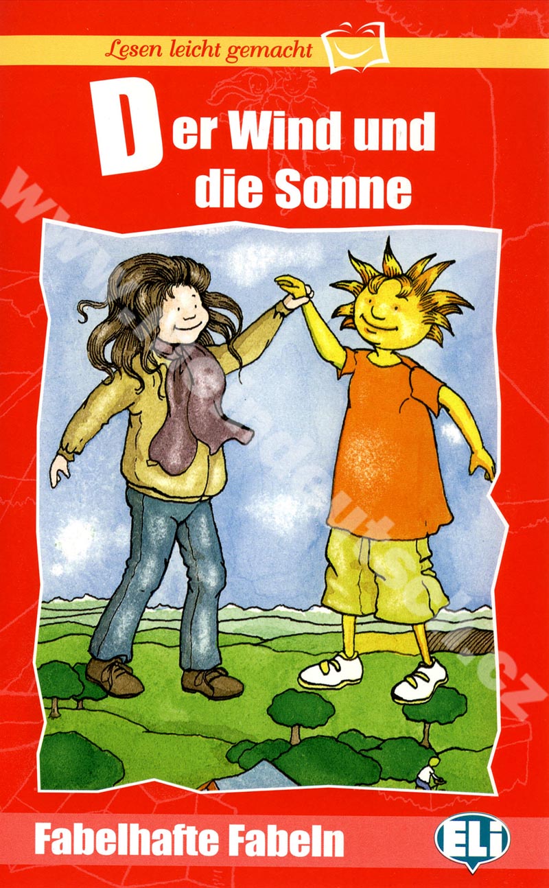 Der Wind und die Sonne - zjednodušená četba v němčině 