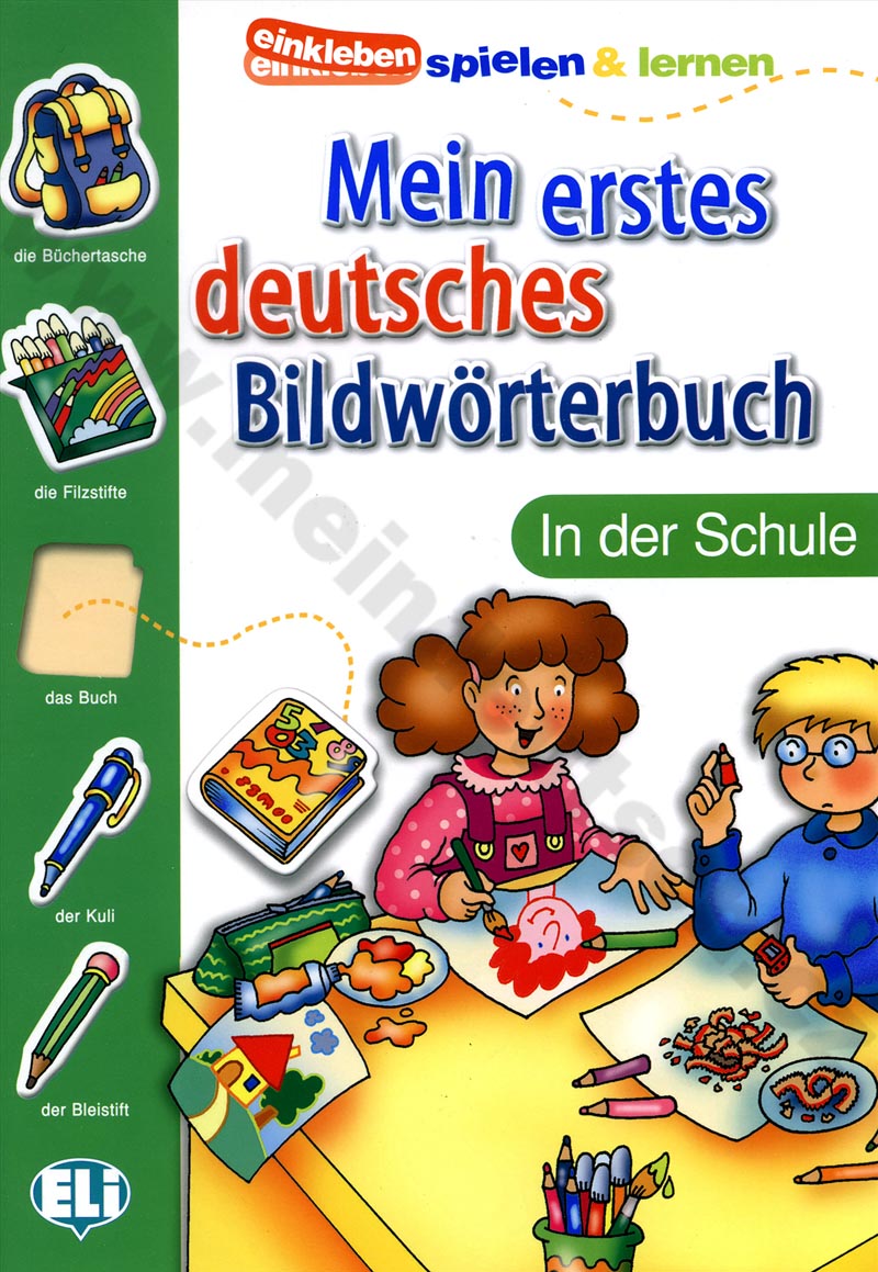 Mein erstes deutsches Bildwörterbuch-in der Schule - obrázový slovník 