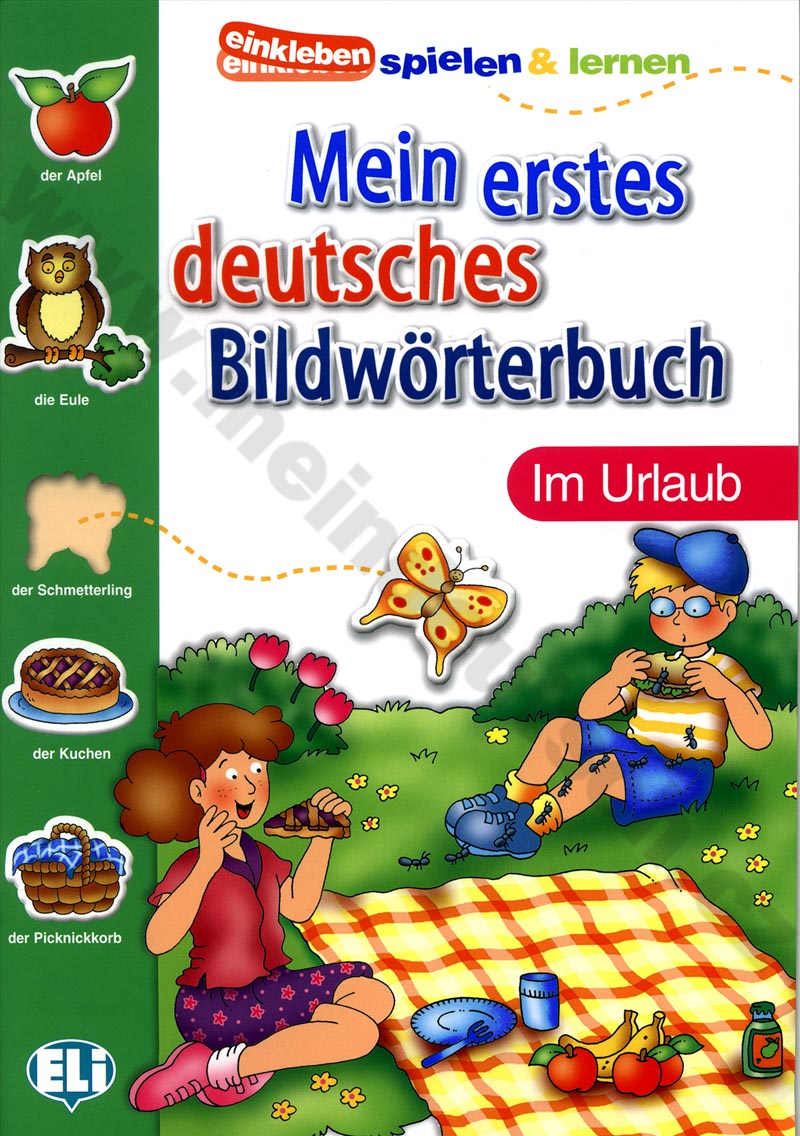 Mein erstes deutsches Bildwörterbuch - im Urlaub - obrázkový slovník 