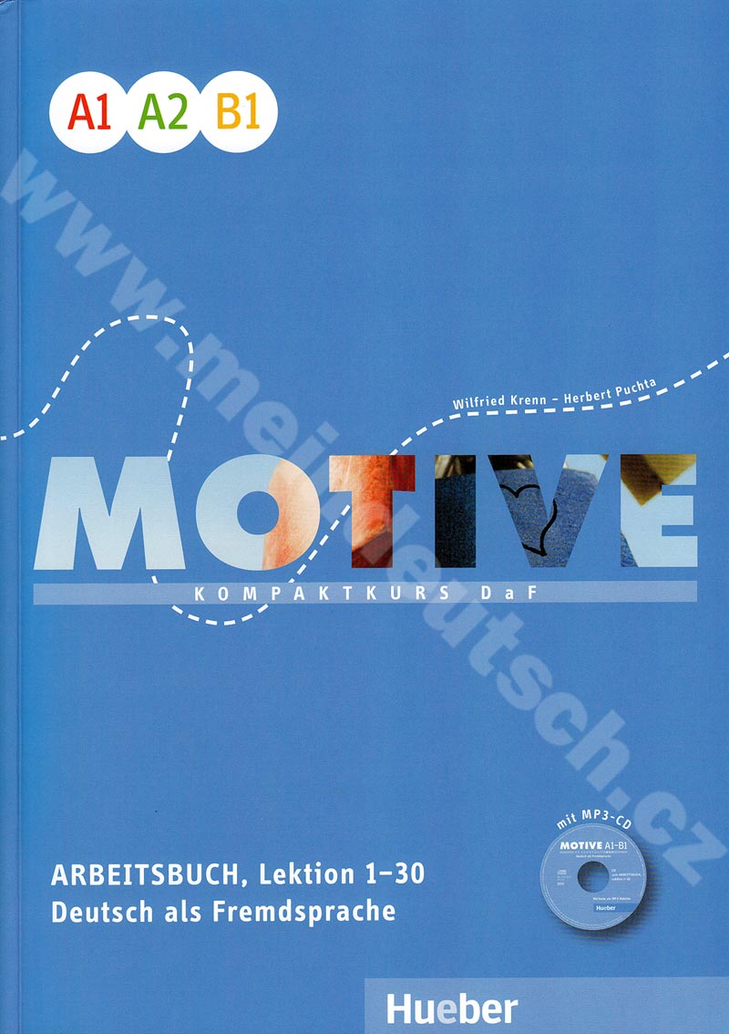 Motive A1-B1 - pracovní sešit němčiny vč. MP3-audio-CD