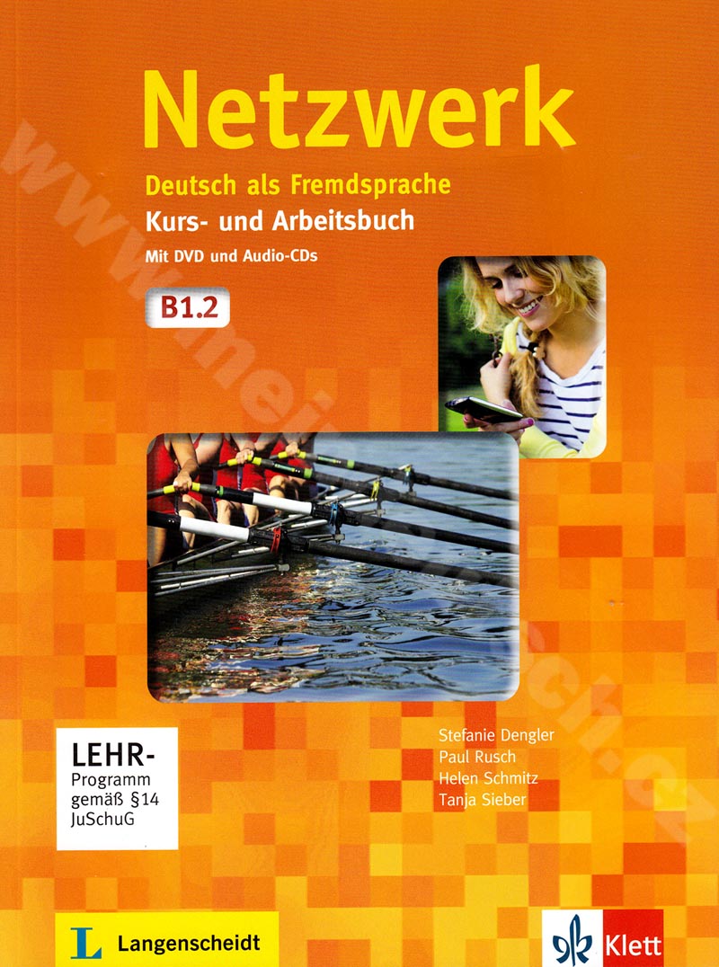 Netzwerk B1.2 - učebnice němčiny a prac. sešit vč. 2 audio-CD a DVD 