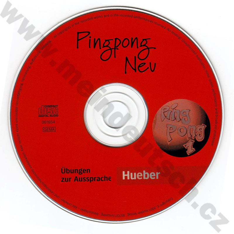 Pingpong 1 Neu - audio-CD k pracovnímu sešitu