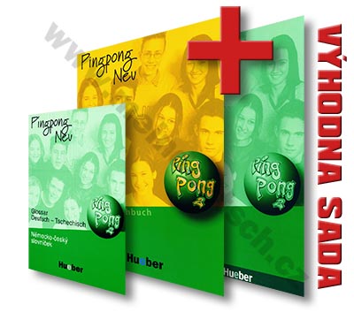 Pingpong 2 Neu - paket CZ vydání (učebnice, pracovní sešit a glossar)