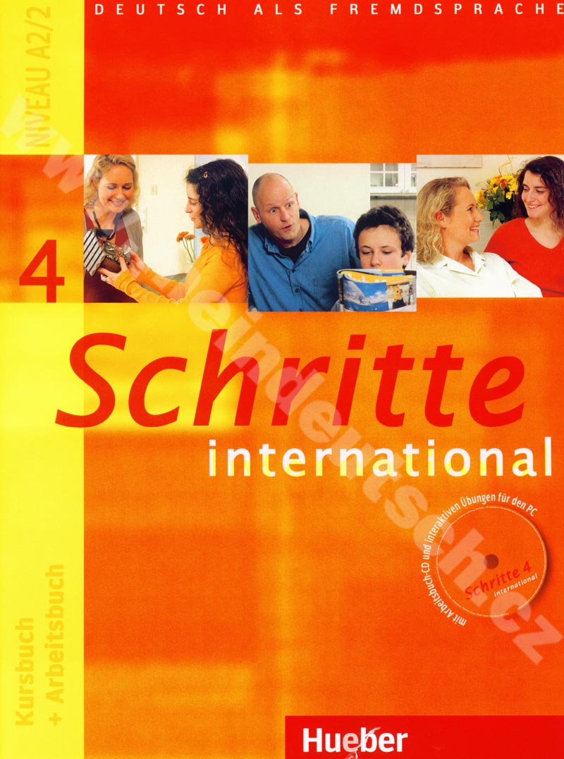 Schritte international 4 - učebnice němčiny a pracovní sešit s audio-CD k PS