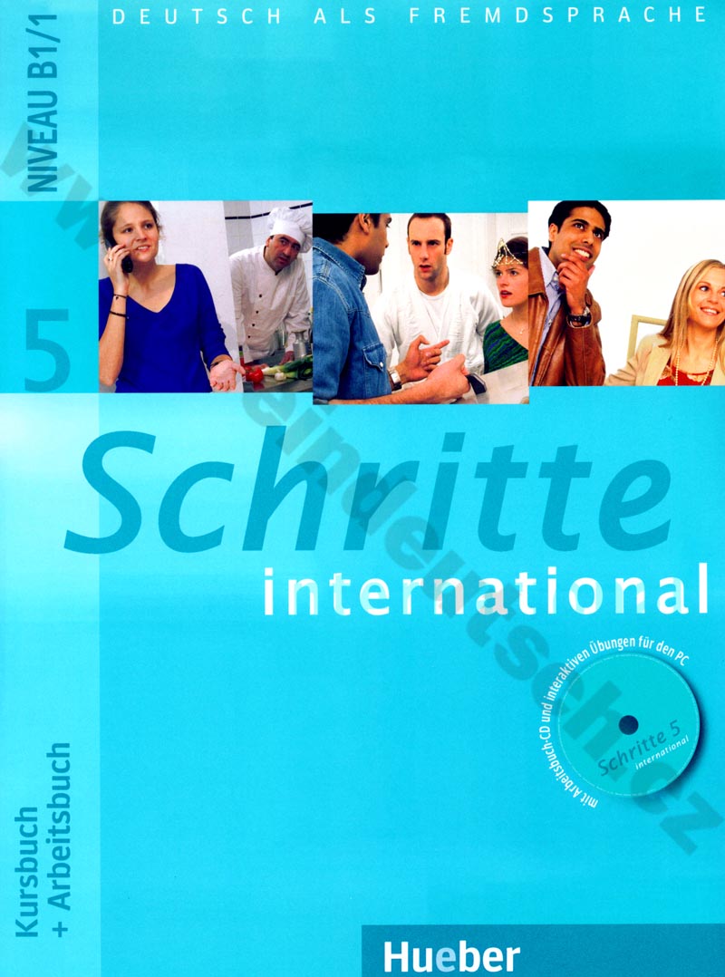 Schritte international 5 - učebnice němčiny a pracovní sešit s audio-CD k PS