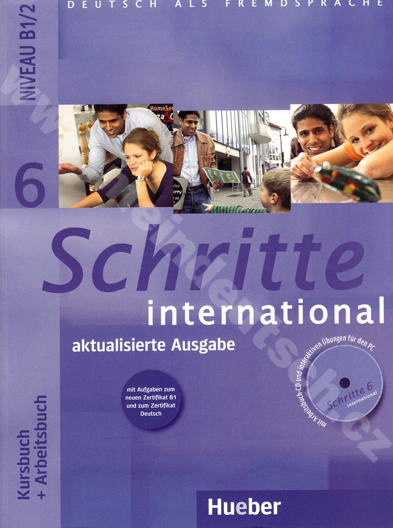 Schritte international 6 aktual. - učebnice němčiny a pracovní sešit s CD k PS