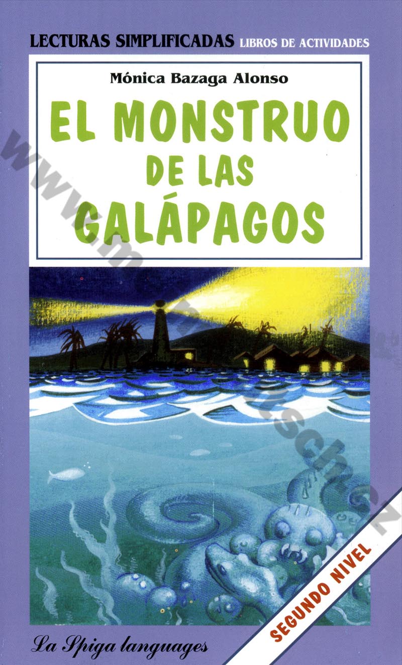 El monstruo de las Galápagos - španělská jednoduchá četba A2 - B1 