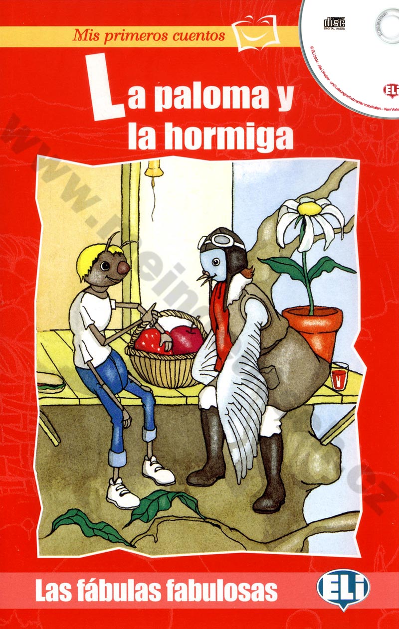 La paloma y la hormiga - španělská jednoduchá četba pro děti + CD 