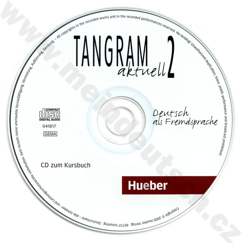 Tangram aktuell 2 (lekce 5-8) - audio-CD k učebnici 