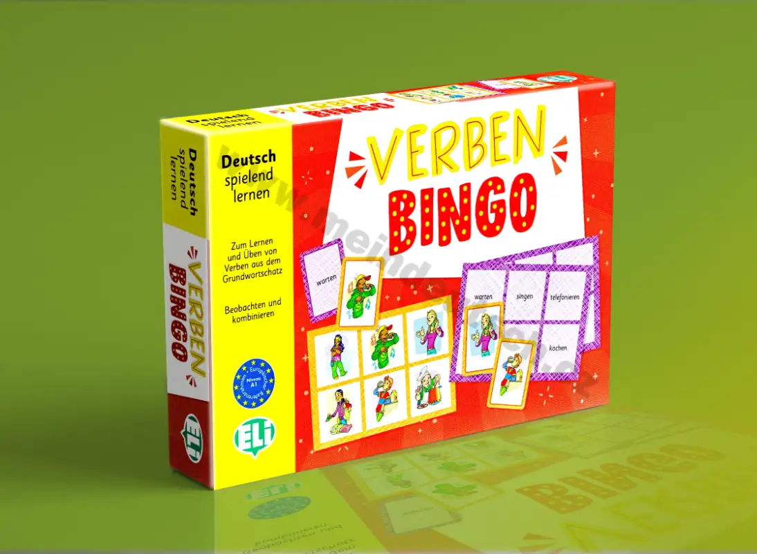 Verben-Bingo - didaktická hra do výuky němčiny