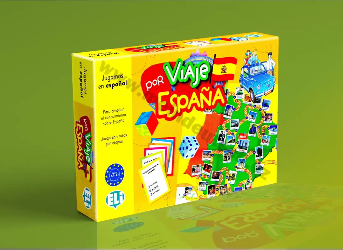 Por viaje España - didaktická hra do výuky španělštiny