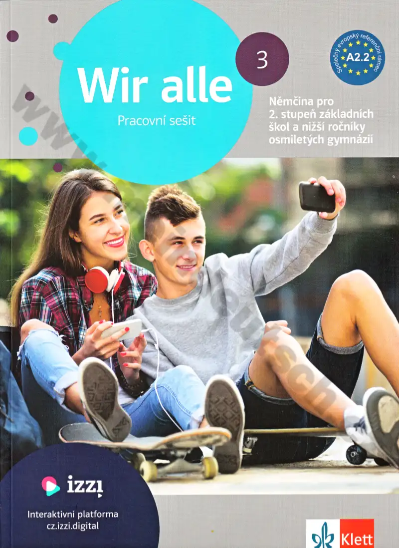 Wir alle 3 (A2.2) - barevný pracovní sešit a gramatický přehled