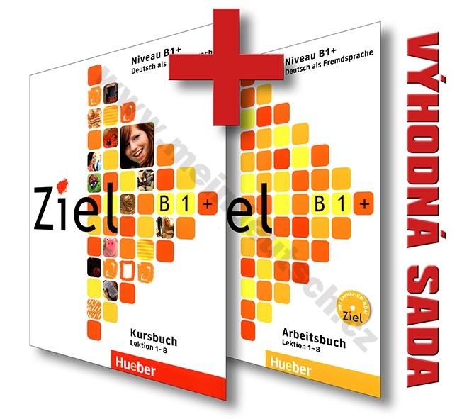Ziel B1+ – paket učebnice a pracovní sešit němčiny vč. vloženého CD-ROM B1+