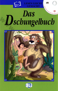 Das Dschungelbuch - zjednodušená četba vč. CD v němčině pro děti