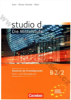 studio d: Die Mittelstufe B2/2 – učebnice němčiny a pracovní sešit vč. audio-CD